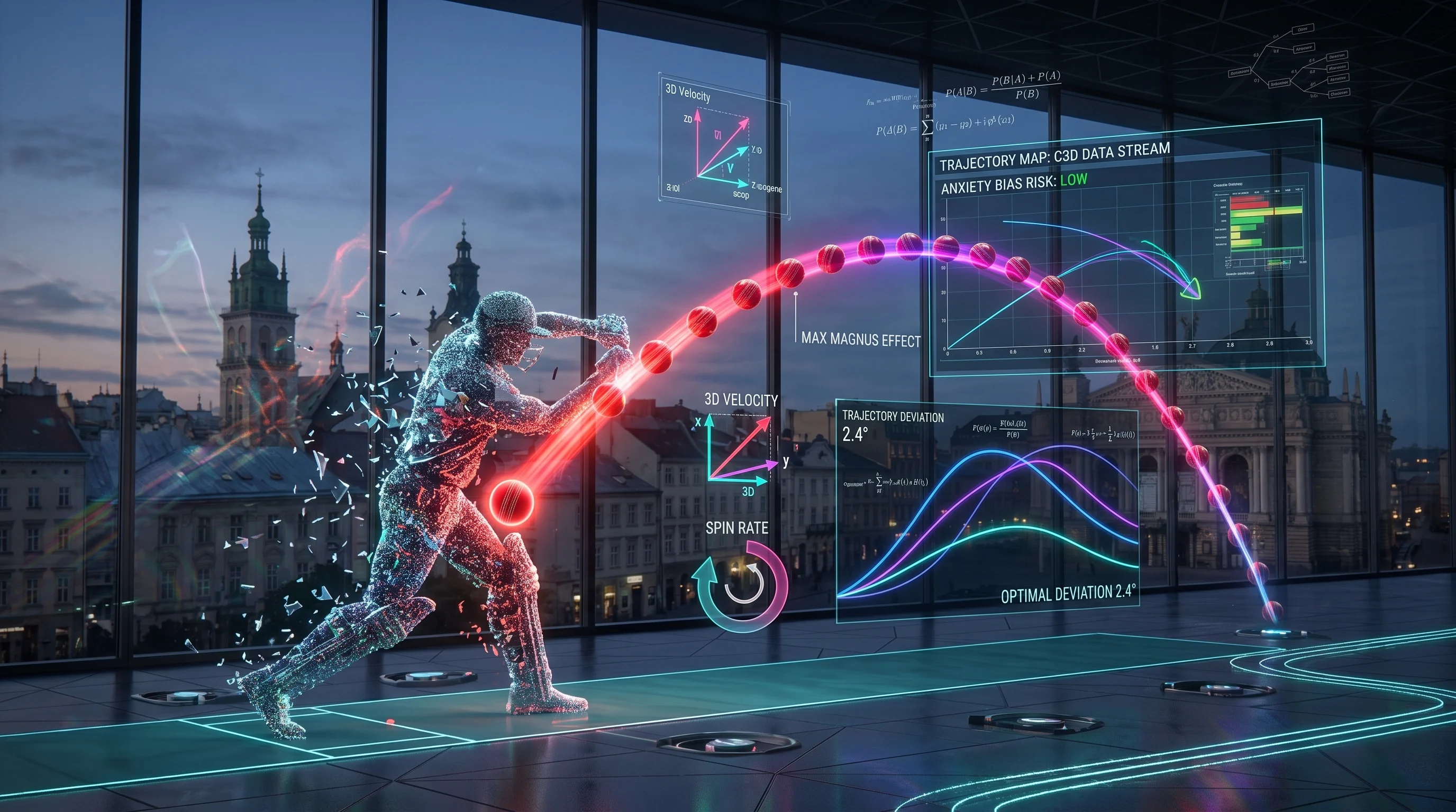 High frame rate for a serve, throw or strike A fast sports action recorded with little motion blur